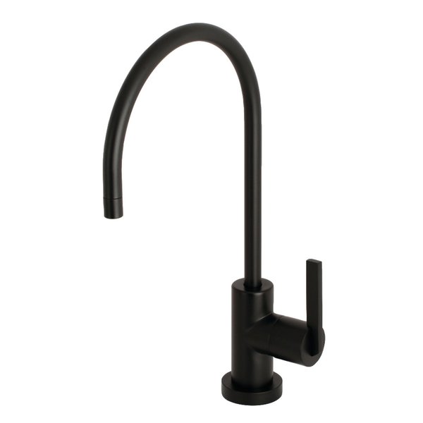 Kingston Brass KS8190CTL 1/4 Turn Water Filtration Faucet, Matte Black KS8190CTL